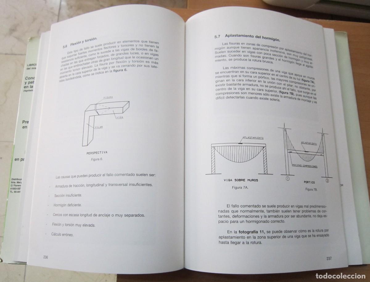 Libros de segunda mano: Diagnosis y casas en patolog&iacute;a de la edificaci&oacute;n, de Manuel M. Hidalgo - Foto 3