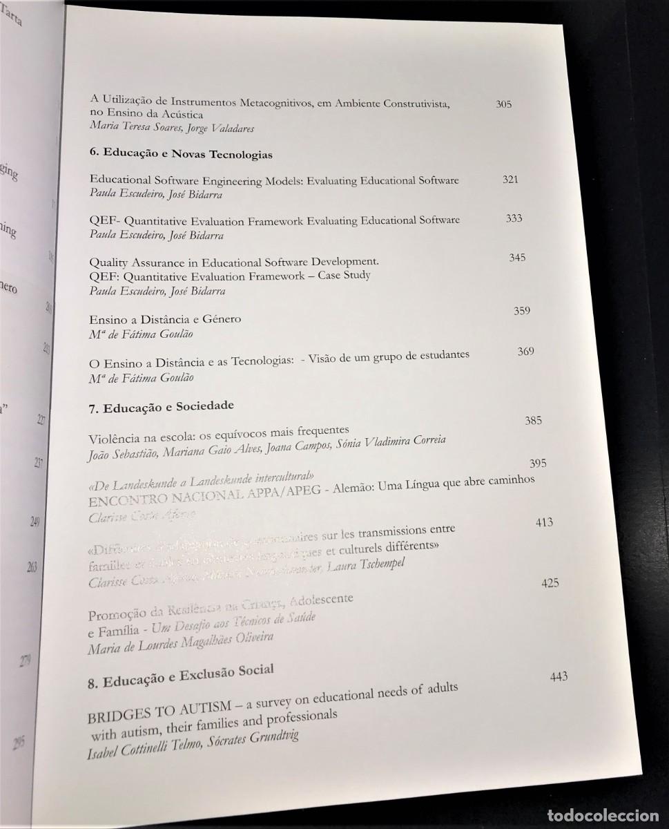 Libros de segunda mano: ANAIS 8 - Educa&ccedil;&atilde;o e Desenvolvimento - Foto 5