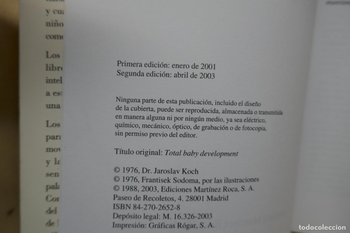 Libros de segunda mano: SUPERBEB&Eacute; - DR. JAROSLAV KOCH - ED. MART&Iacute;NEZ ROCA - Foto 6