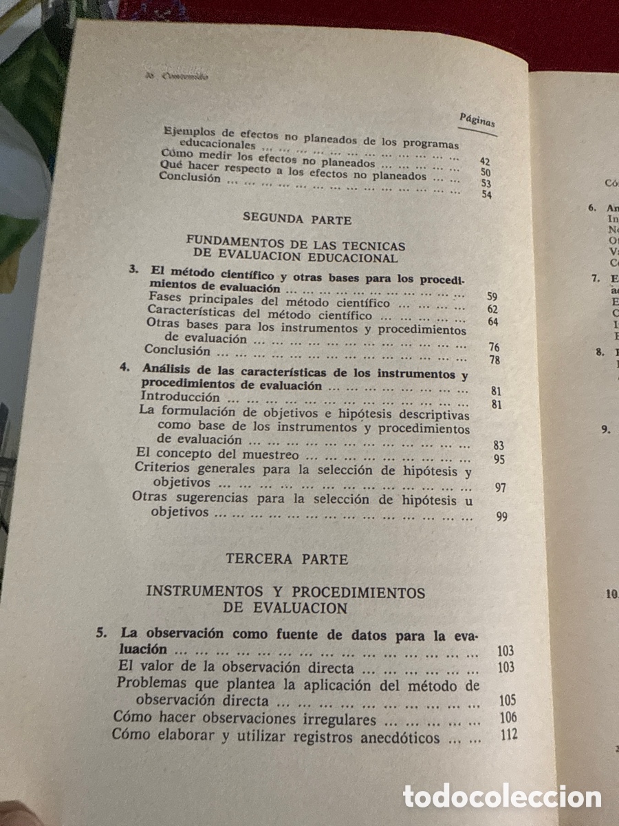 Libros de segunda mano: T&eacute;cnicas b&aacute;sicas de evaluaci&oacute;n. E. I. Sawin. - Foto 7