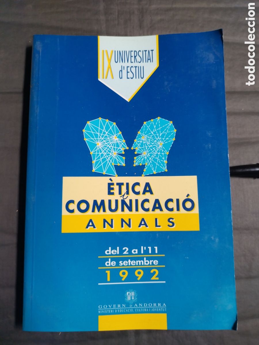 Libros de segunda mano: ANNALS any 1992 Andorra - Foto 1