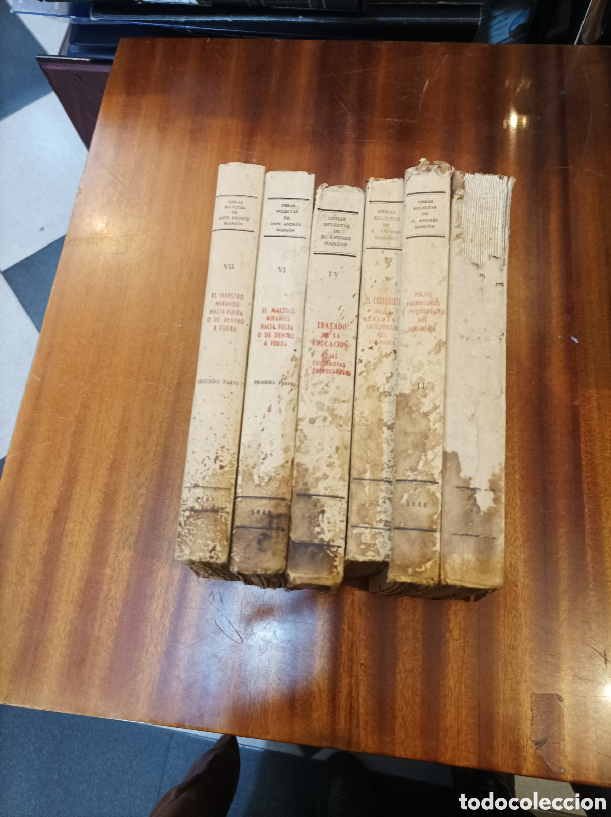 Libros de segunda mano: OBRAS SELECTAS DE ANDRES MANJON.6 TOMOS - Foto 2