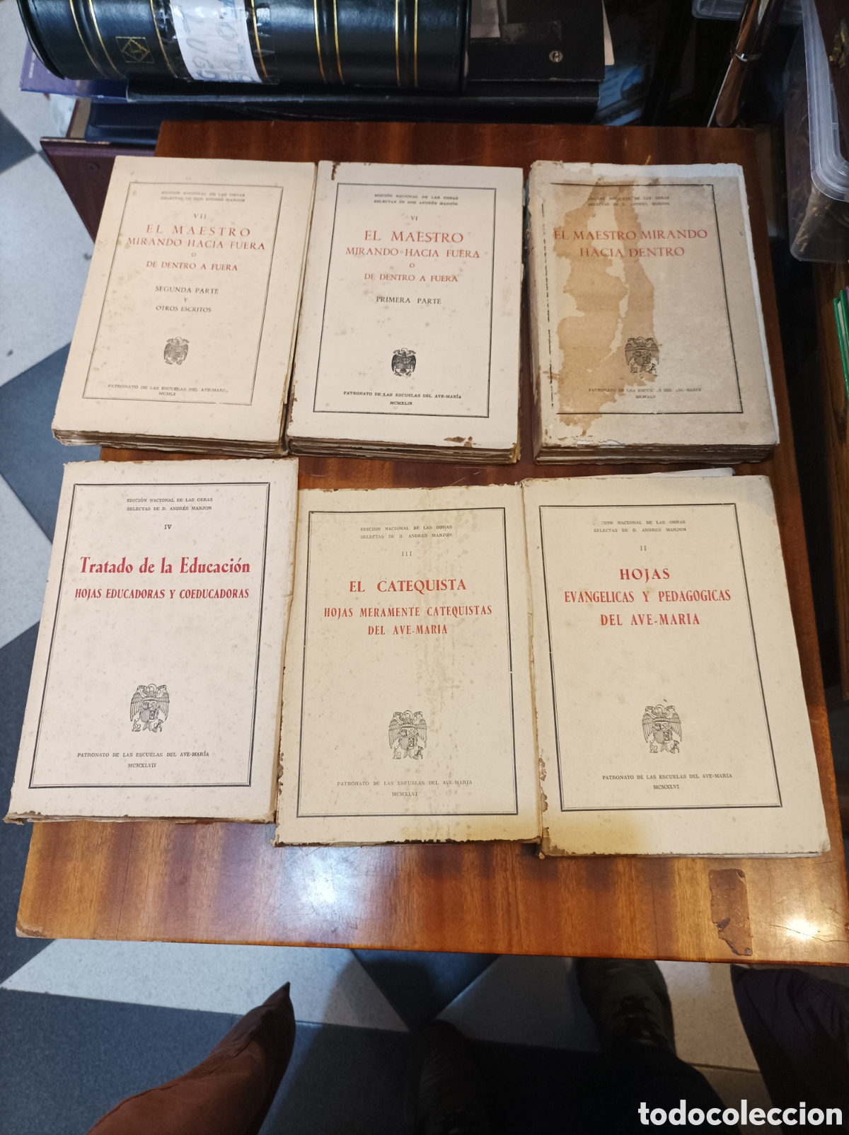 Libros de segunda mano: OBRAS SELECTAS DE ANDRES MANJON.6 TOMOS - Foto 1