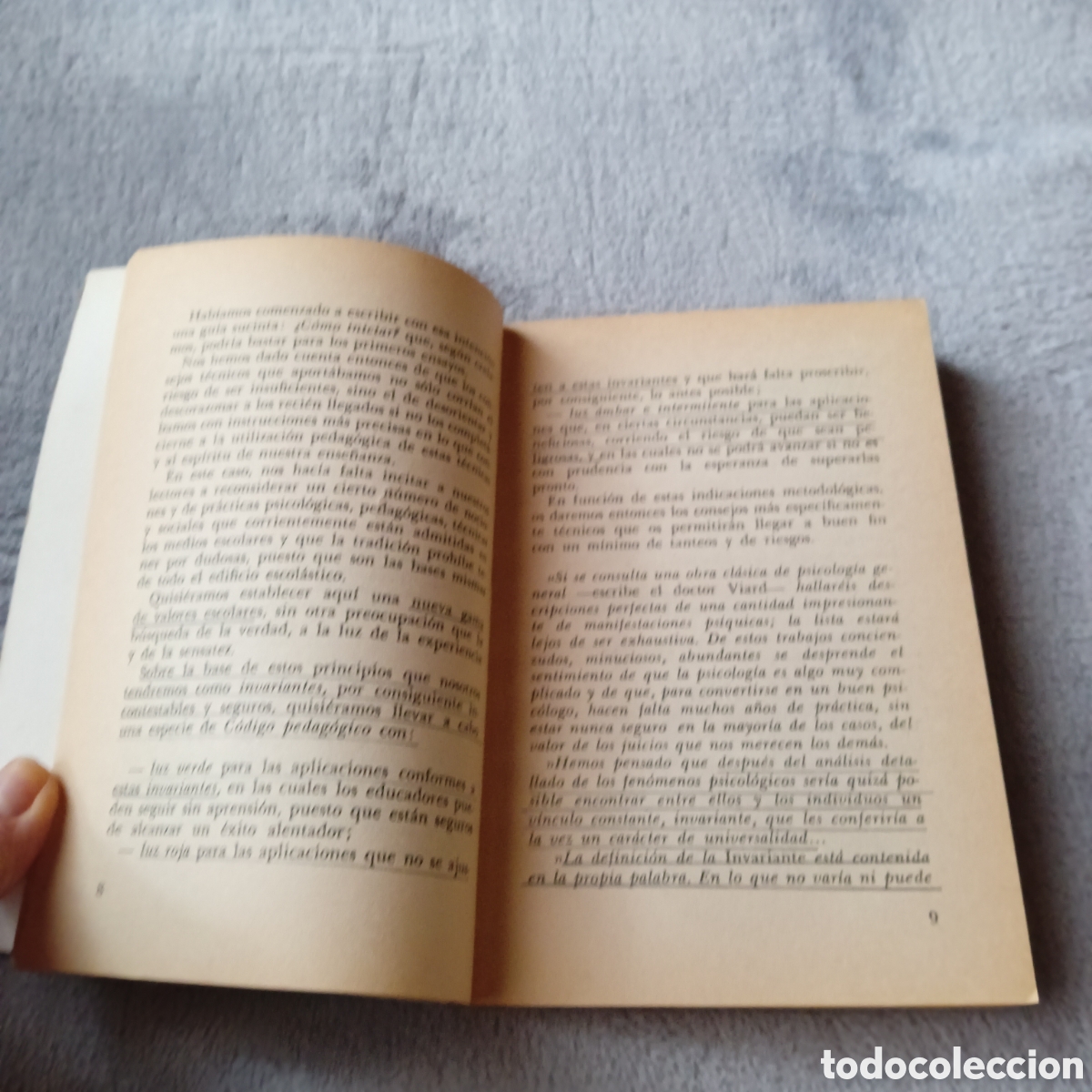 Libros de segunda mano: Las invariantes pedagogicas. - Foto 4