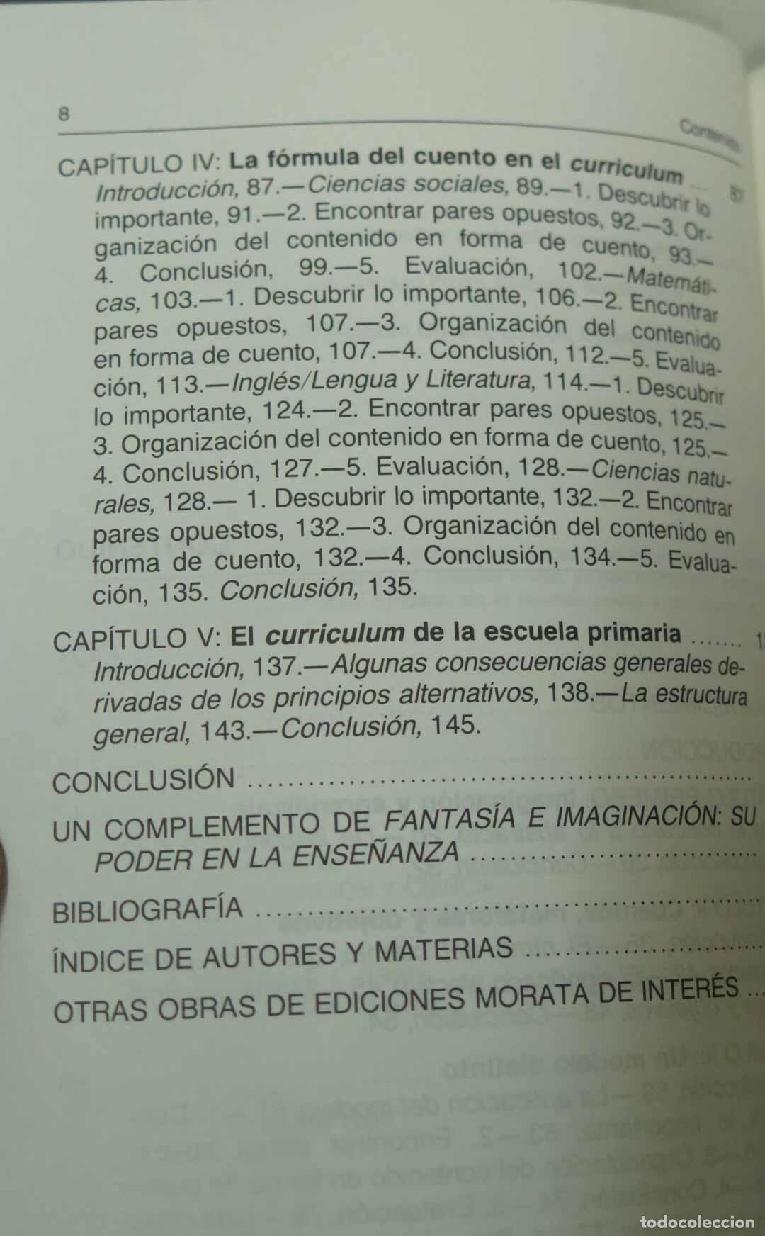 Libros de segunda mano: Fantas&iacute;a e imaginaci&oacute;n: poder en la ense&ntilde;anza. EGAN - Foto 3