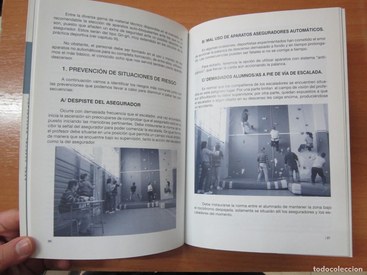 Libros de segunda mano: Escalada una posibilidad educativa, de E.M.Jim&eacute;nez - Foto 3