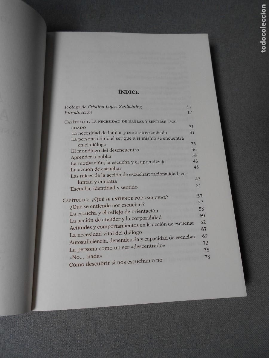 Libros de segunda mano: APRENDER A ESCUCHAR. LA NECESIDAD DE COMUNICARSE. - Foto 5