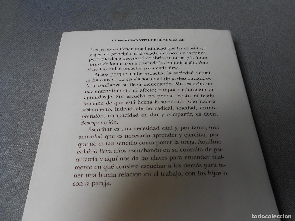 Libros de segunda mano: APRENDER A ESCUCHAR. LA NECESIDAD DE COMUNICARSE. - Foto 10