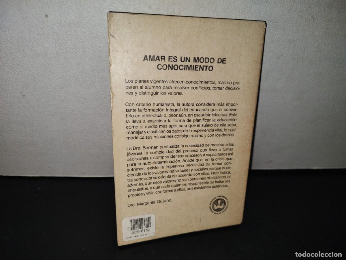 Libros de segunda mano: 151- NUEVOS OBJETIVOS EN EL PROGRAMA ESCOLAR - LOUISE M. BERMAN - 1974 - Foto 4