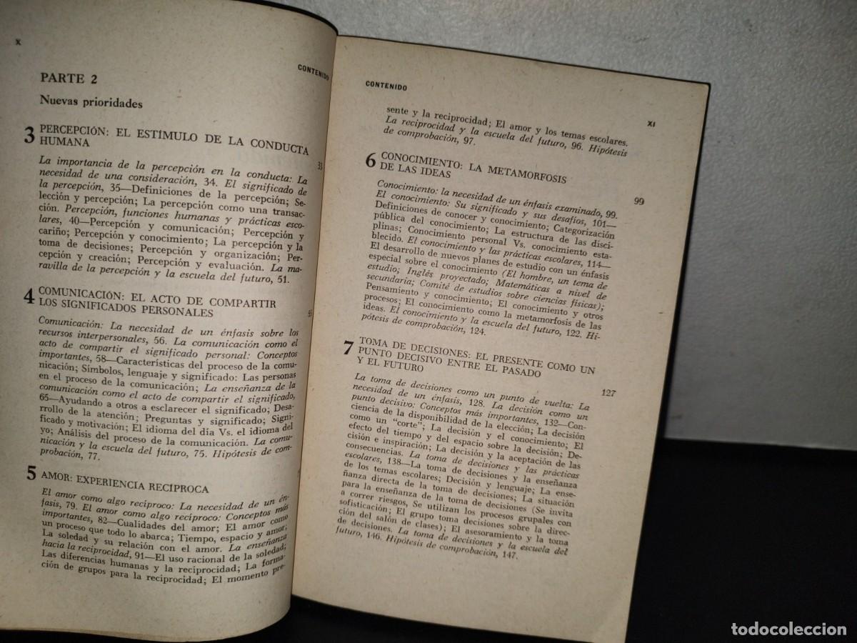 Libros de segunda mano: 151- NUEVOS OBJETIVOS EN EL PROGRAMA ESCOLAR - LOUISE M. BERMAN - 1974 - Foto 8