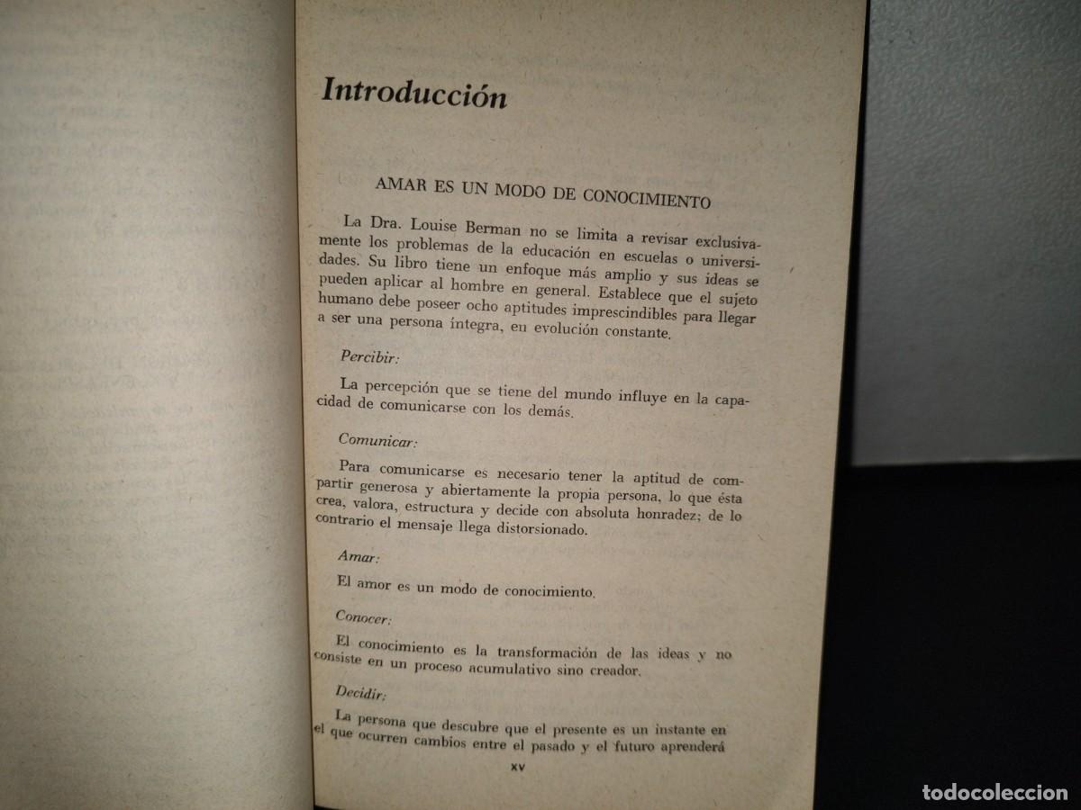 Libros de segunda mano: 151- NUEVOS OBJETIVOS EN EL PROGRAMA ESCOLAR - LOUISE M. BERMAN - 1974 - Foto 10
