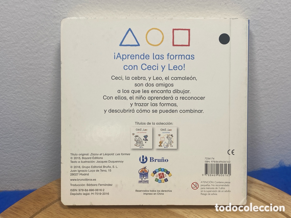Libros de segunda mano: CECI Y LEO LAS FORMAS 2016 Editorial Bru&ntilde;o - Foto 7