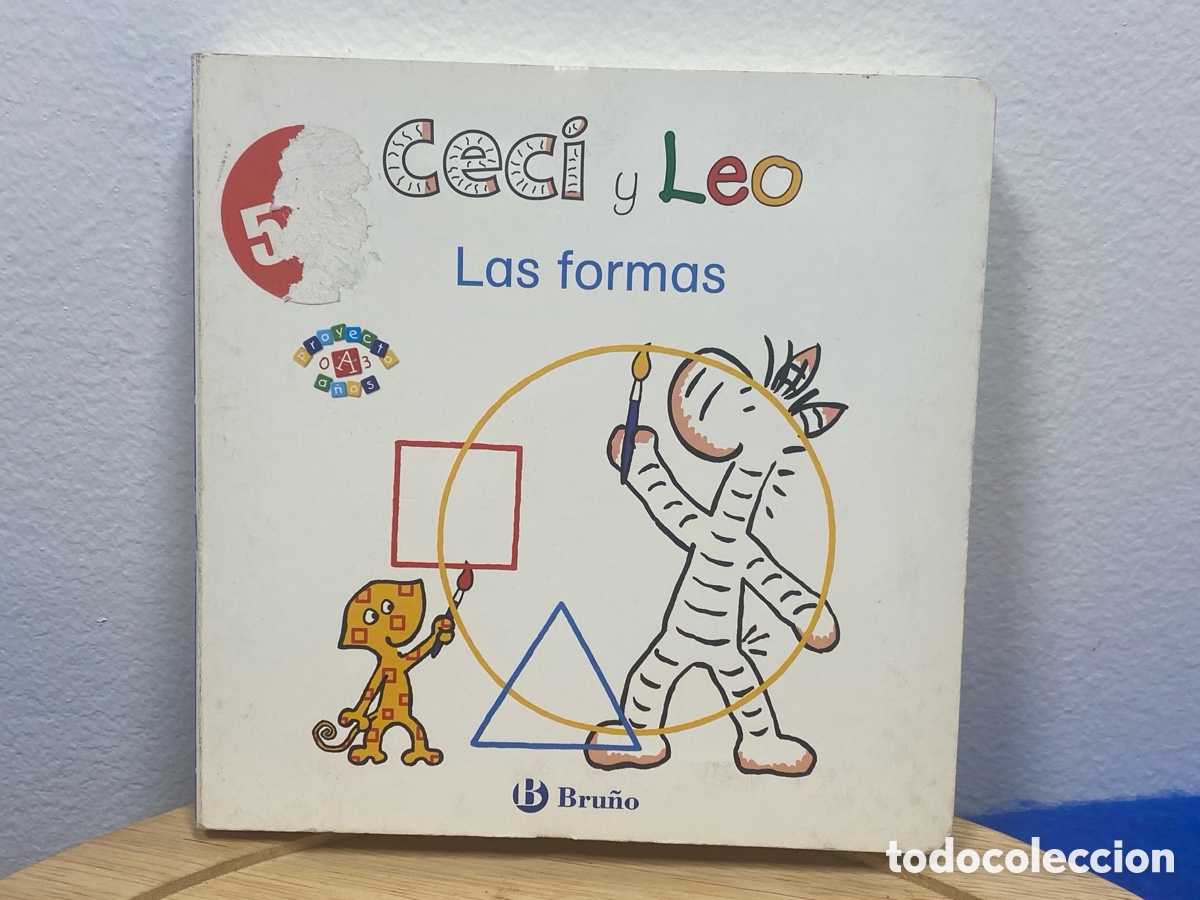 Libros de segunda mano: CECI Y LEO LAS FORMAS 2016 Editorial Bru&ntilde;o - Foto 1