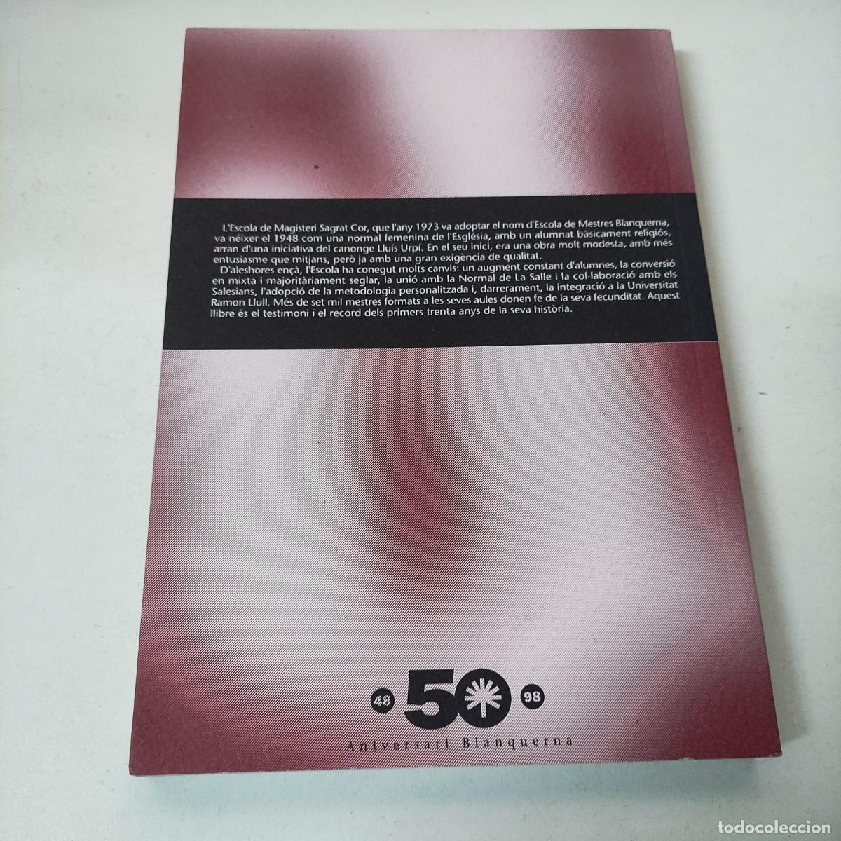Libros de segunda mano: Les arrels de Blanquerna. Mari&agrave;ngels Riera - Foto 2
