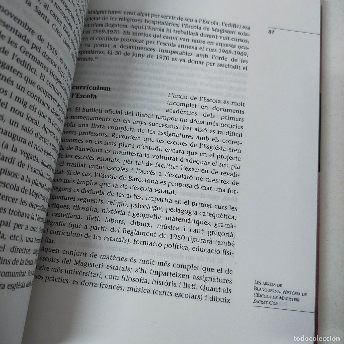 Libros de segunda mano: Les arrels de Blanquerna. Mari&agrave;ngels Riera - Foto 3