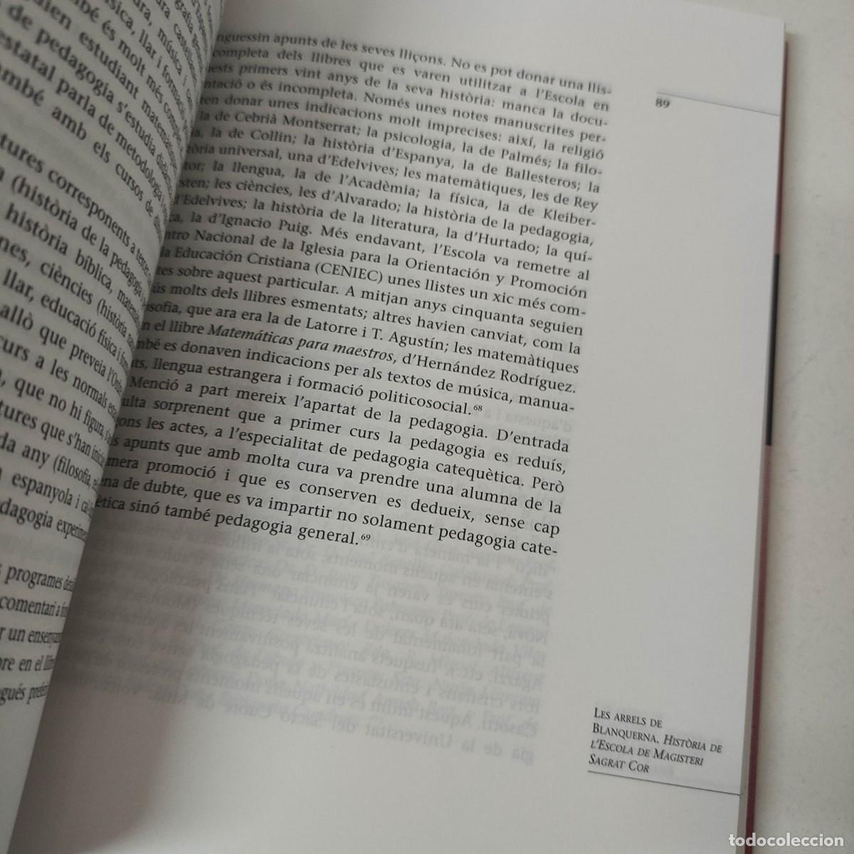Libros de segunda mano: Les arrels de Blanquerna. Mari&agrave;ngels Riera - Foto 4