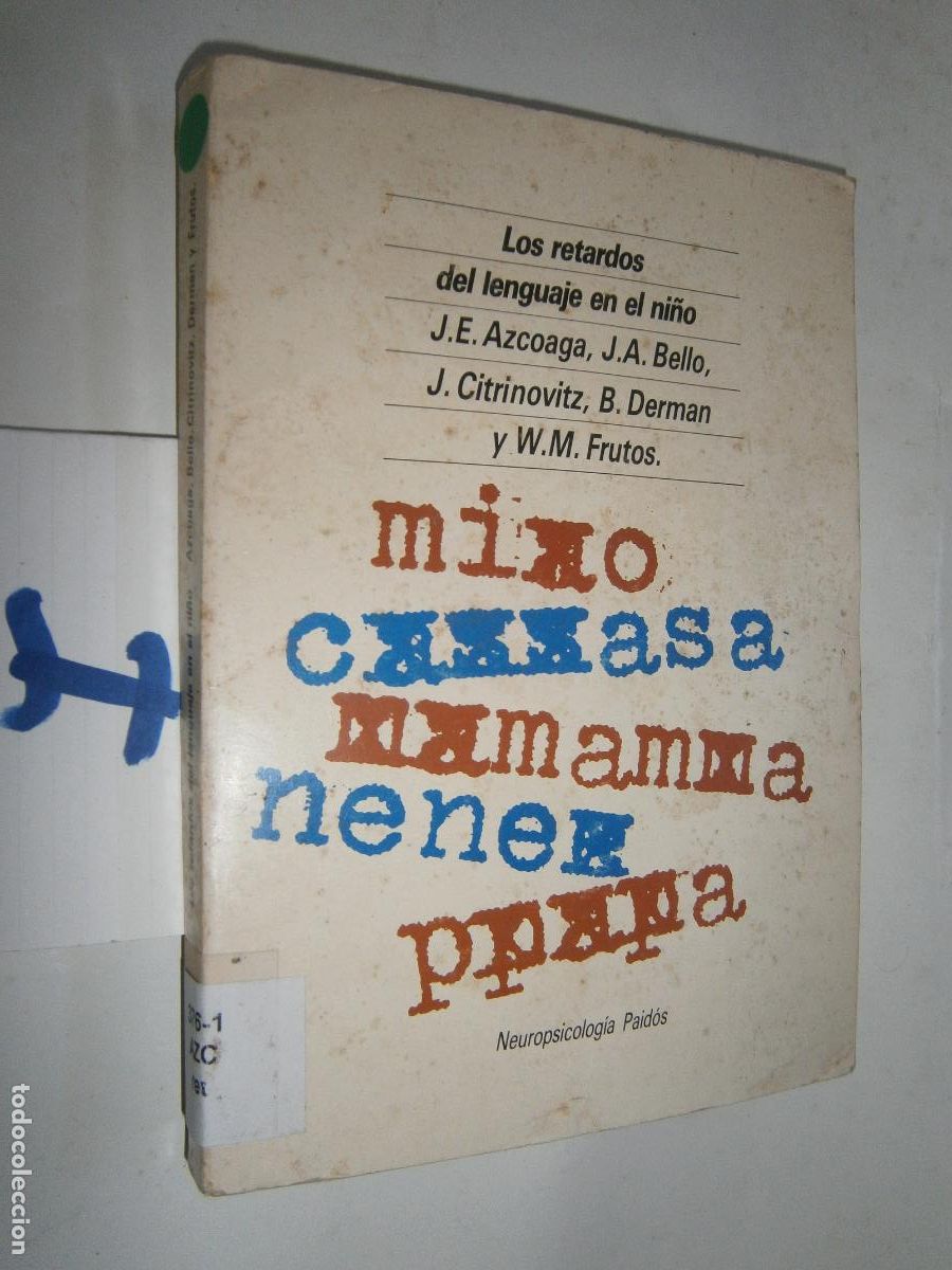 Libros de segunda mano: LOS RETARDOS DEL LENGUAJE EN EL NI&Ntilde;O - Foto 1