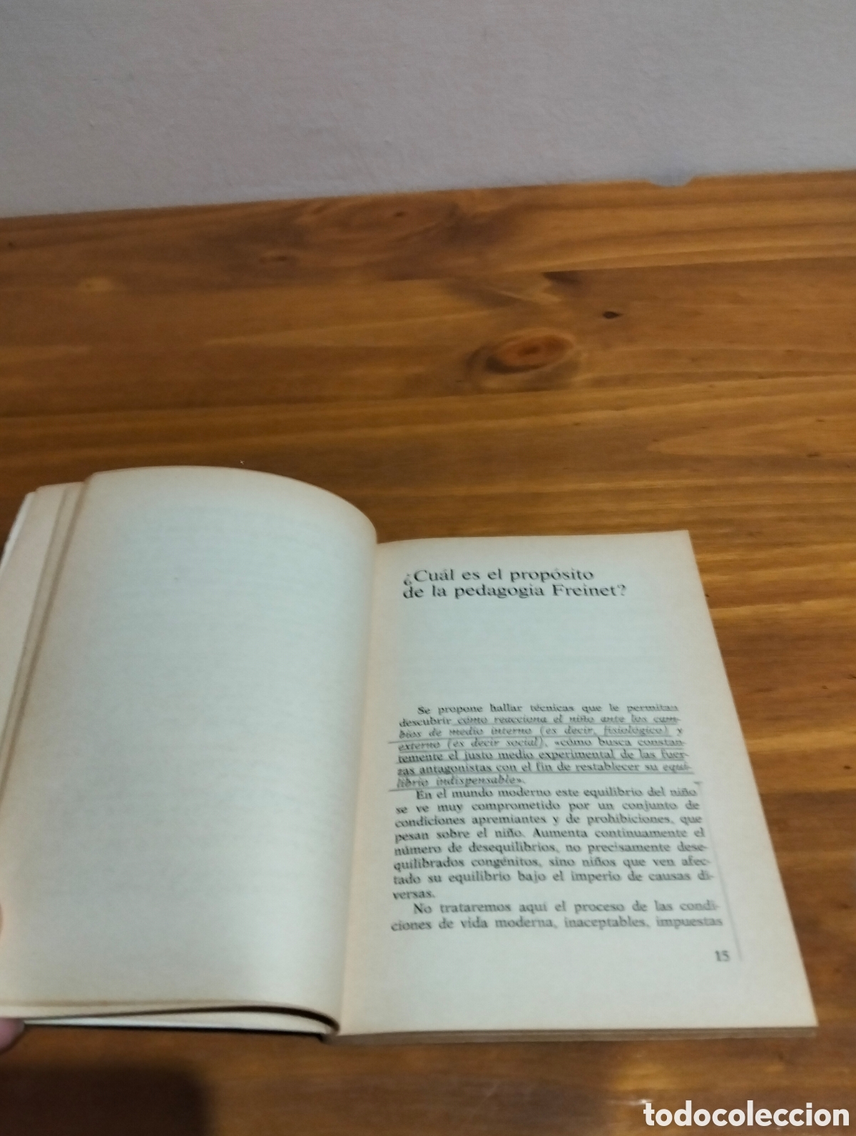 Libros de segunda mano: Aspectos terap&eacute;uticos de la pedagog&iacute;a Freinet - Foto 4