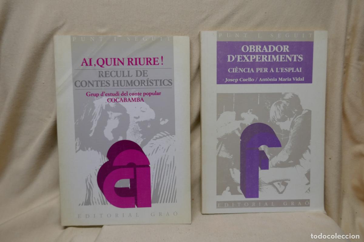 Libros de segunda mano: 2 x PUNT I SEGUIT - EDITORIAL GRA&Oacute; - Foto 1
