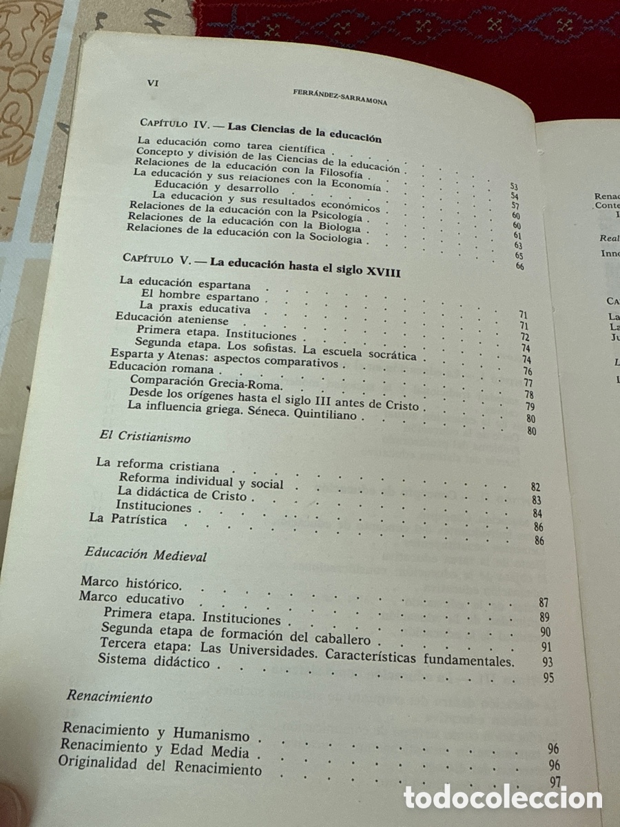 Libros de segunda mano: La educaci&oacute;n: constantes y problem&aacute;tica actual. Ferr&aacute;ndez-Sarramona. - Foto 5