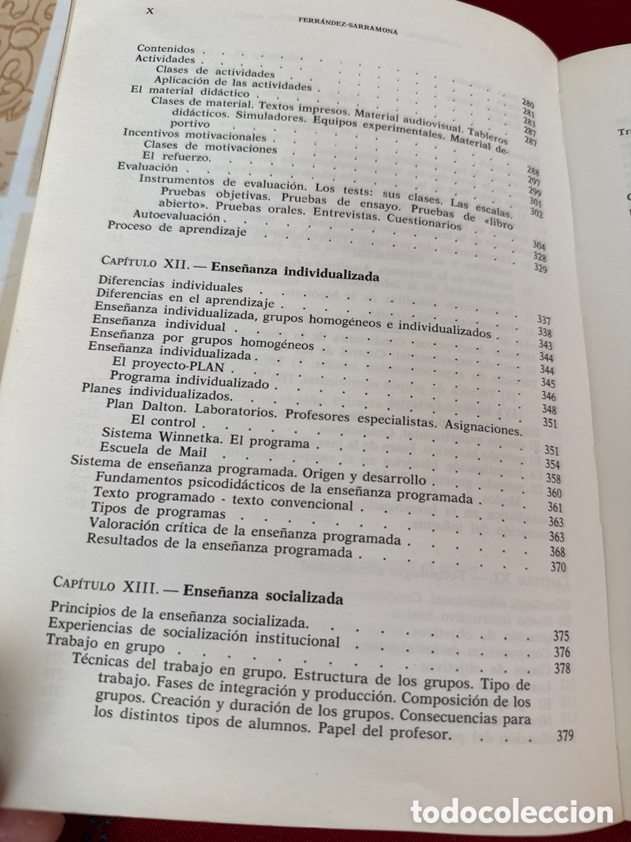 Libros de segunda mano: La educaci&oacute;n: constantes y problem&aacute;tica actual. Ferr&aacute;ndez-Sarramona. - Foto 9