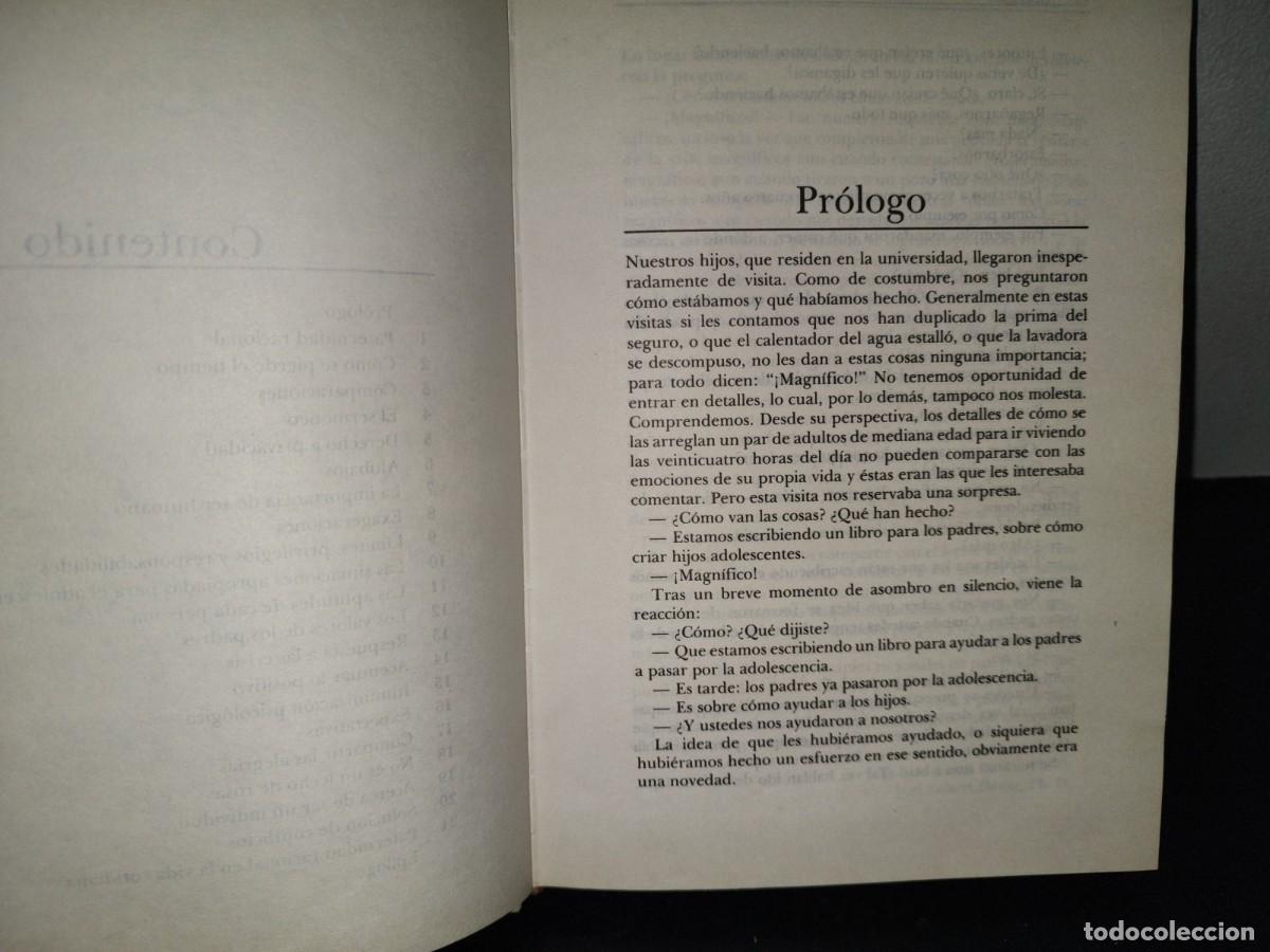 Libros de segunda mano: 204- SU HIJO ADOLESCENTE. C&Oacute;MO COMPRENDERLO Y RELACIONARSE CON &Eacute;L - LOIS LEIDERMAN DAVITZ - Foto 7