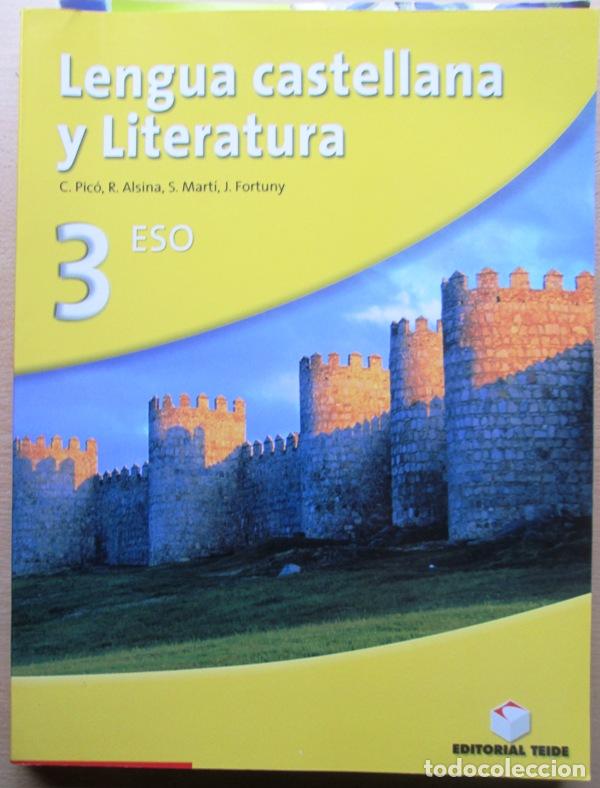 Second hand books: PICO, C/ ALSINA, R/ MARTI, S/ FORTUNY, J - LENGUA CASTELLANA Y LITERATURA 3 ESO
