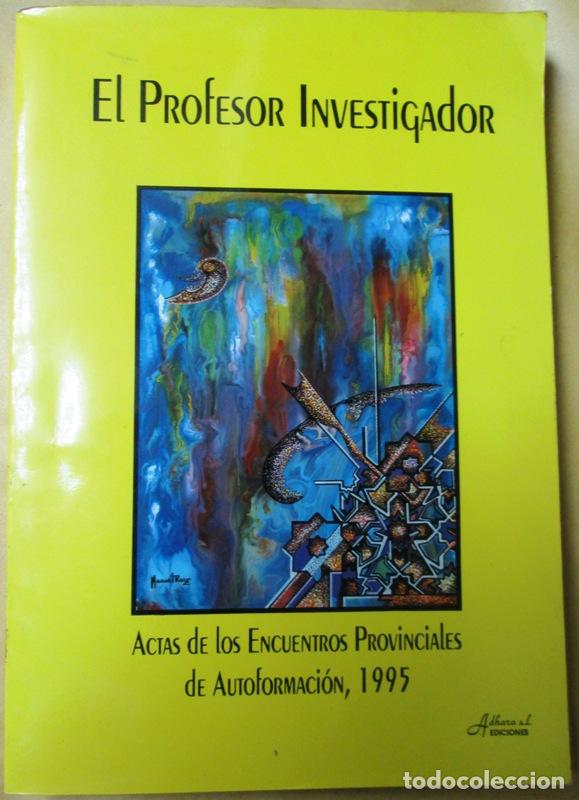 Second hand books: AA.VV. - EL PROFESOR INVESTIGADOR. Actas de los Encuentros Provinciales de Autoformaci&oacute;n, 1995