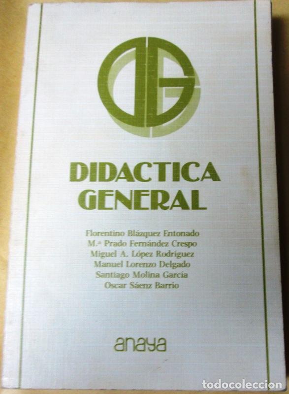 Libros de segunda mano: AA.VV. - DIDACTICA GENERAL - Foto 1