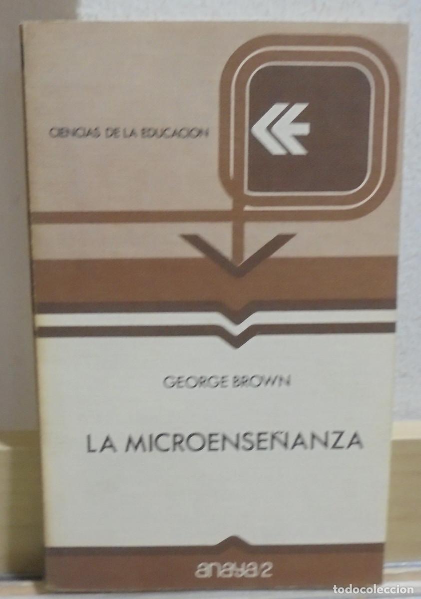 Libros de segunda mano: La microense&ntilde;anza. George Brown - Foto 1