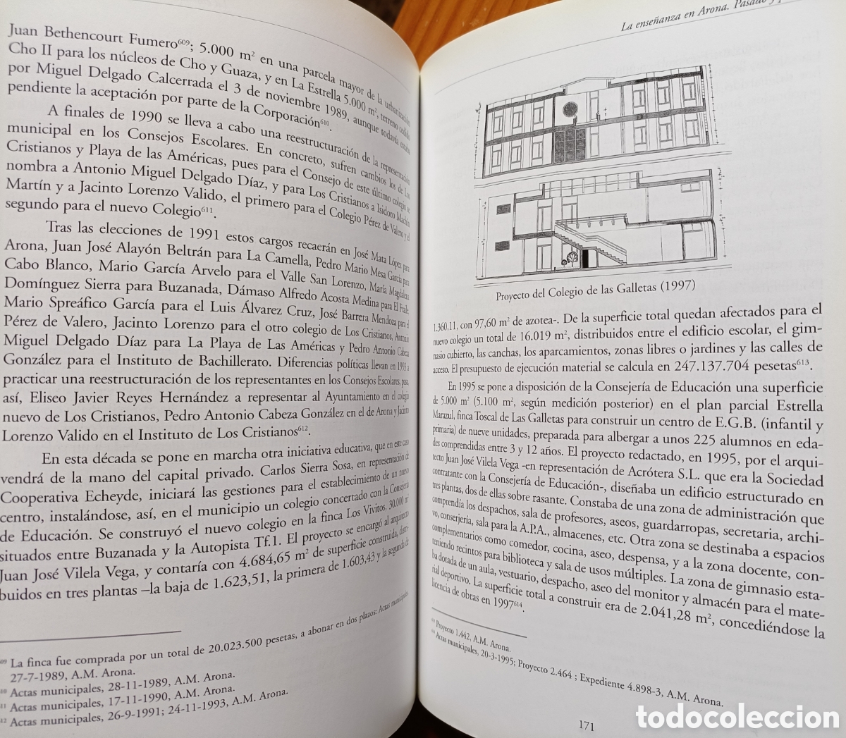 Libros de segunda mano: La ense&ntilde;anza en Arona. Pasado y presente. - Foto 7