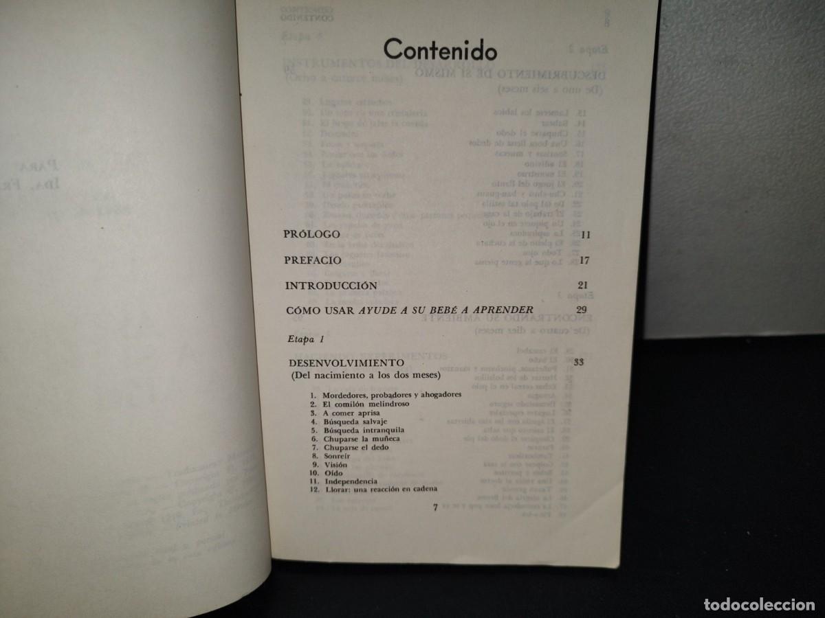 Libros de segunda mano: 208- Ayude A Su Beb&eacute; A Aprender - Stephen Lehaine - Foto 7