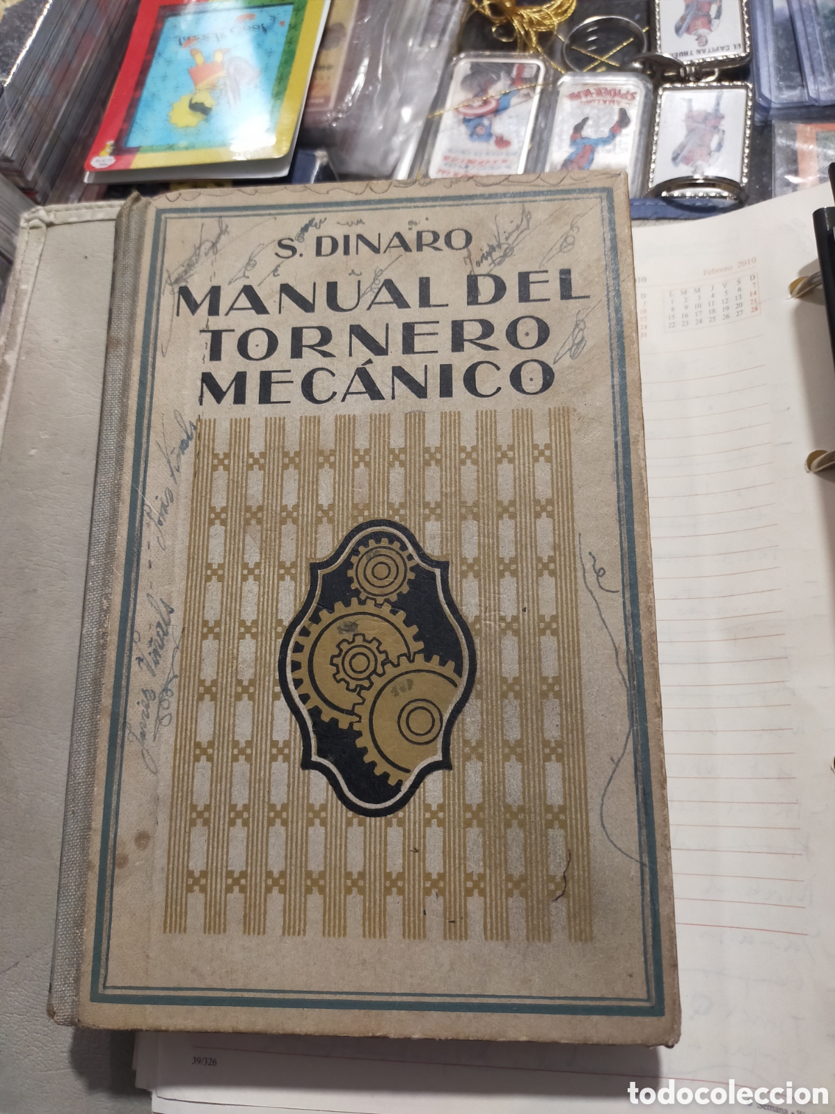 Libros de segunda mano: MANUAL DEL TORNERO MEC&Aacute;NICO S. DINARO - Foto 1