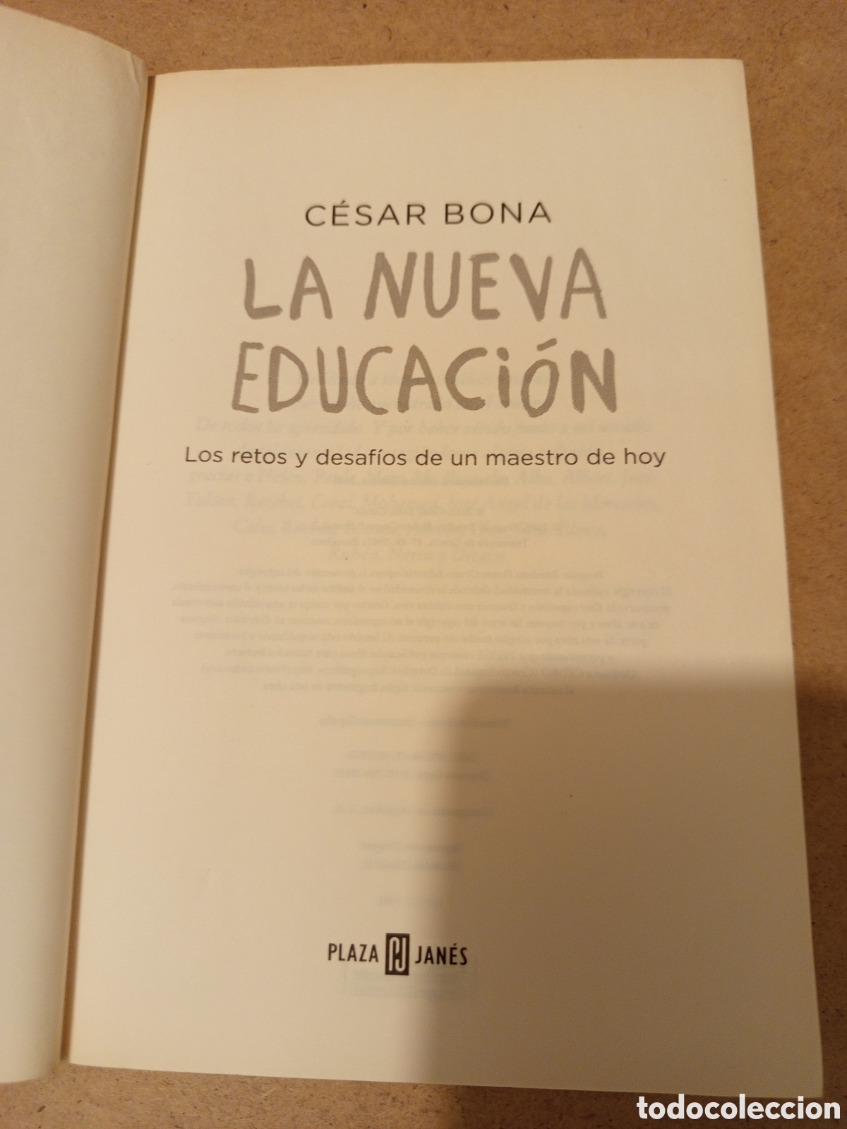 Libros de segunda mano: LA NUEVA EDUCACION (CESAR BONA) - Foto 2