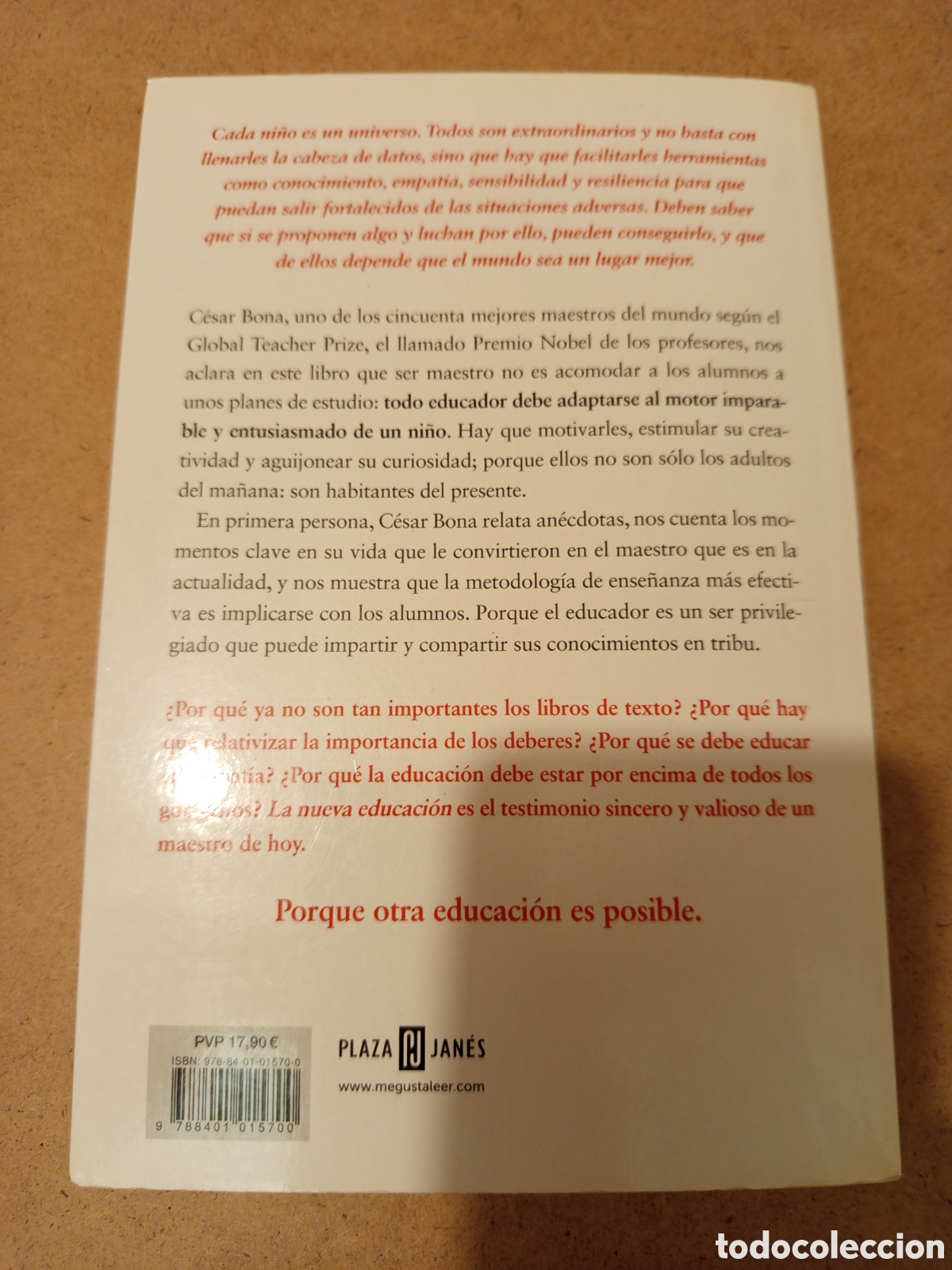 Libros de segunda mano: LA NUEVA EDUCACION (CESAR BONA) - Foto 9