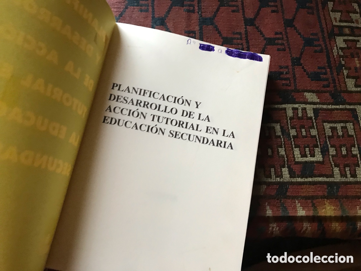 Libros de segunda mano: Planificaci&oacute;n y desarrollo de la acci&oacute;n tutorial en la educaci&oacute;n secundaria. - Foto 5