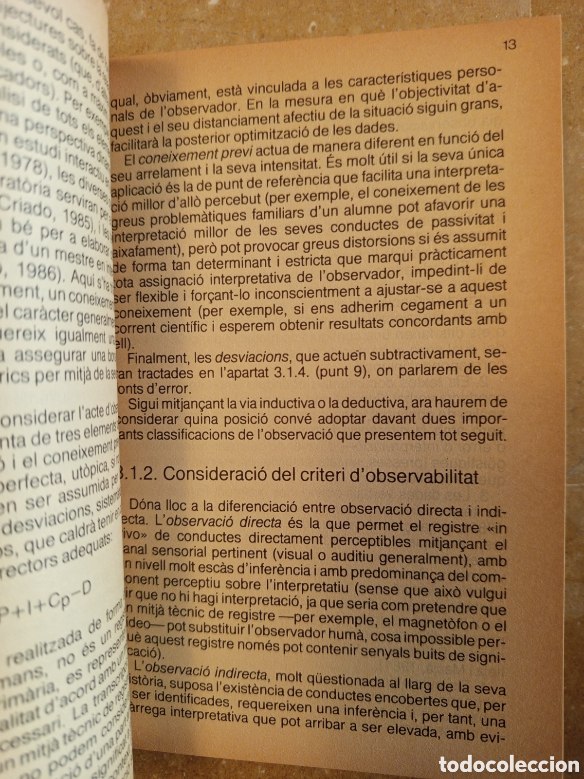 Libros de segunda mano: OBSERVACIO A LESCOLA (M. TERESA ANGUERA) - Foto 8