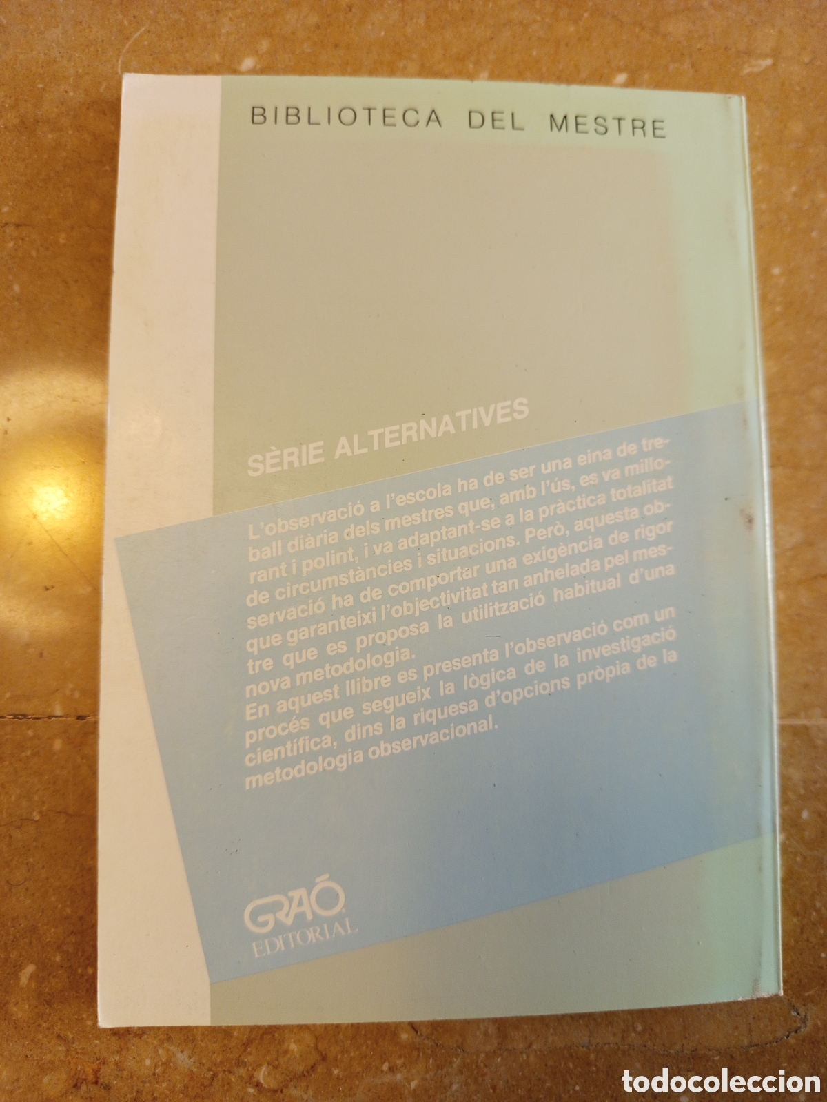Libros de segunda mano: OBSERVACIO A LESCOLA (M. TERESA ANGUERA) - Foto 9