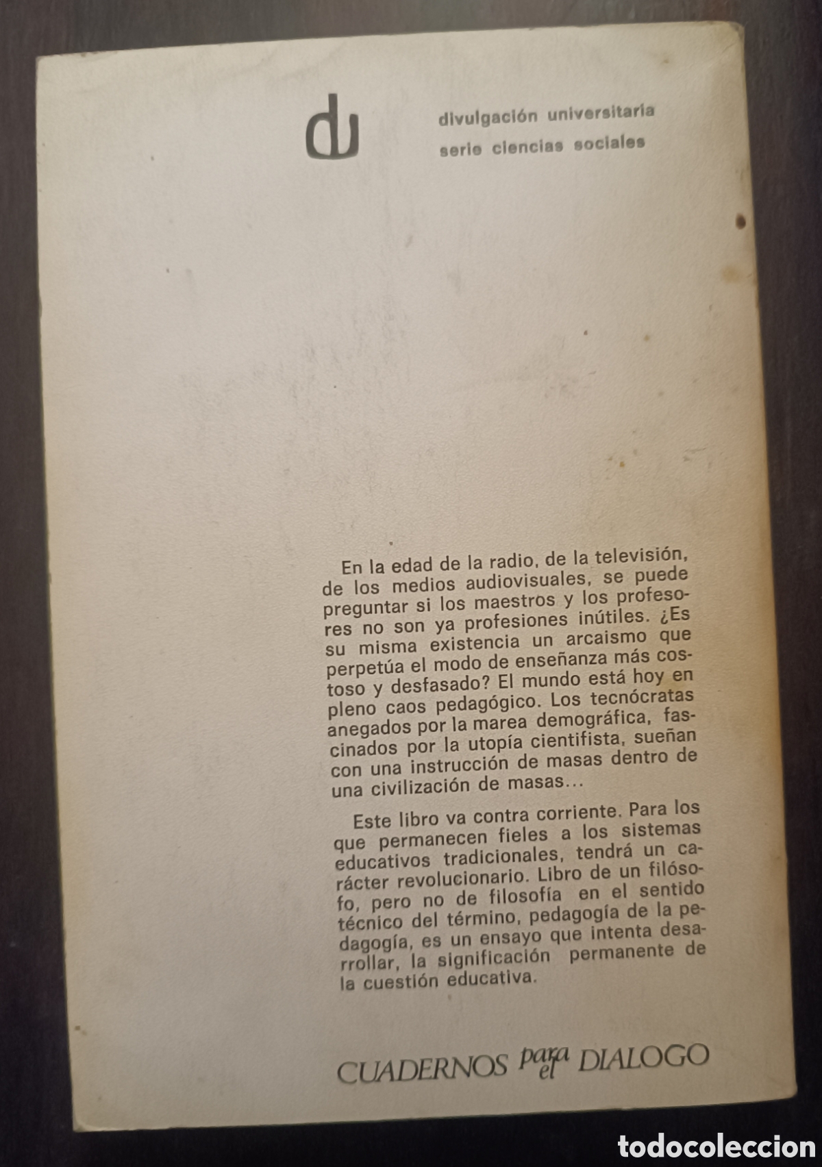 Libros de segunda mano: &iquest;Para qu&eacute; los profesores? - Foto 2