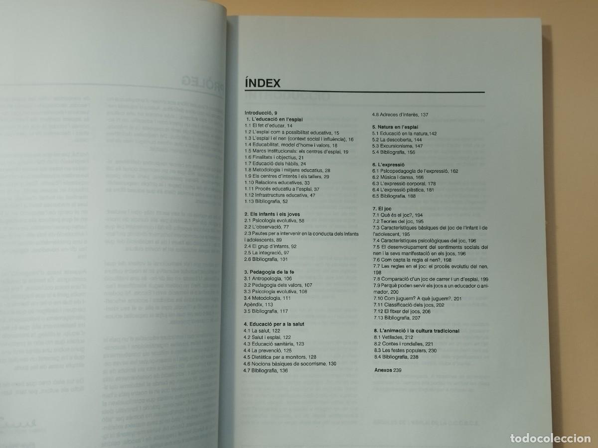 Libros de segunda mano: Per educar en lEsplai... Formaci&oacute; b&agrave;sica per a monitors - Foto 3