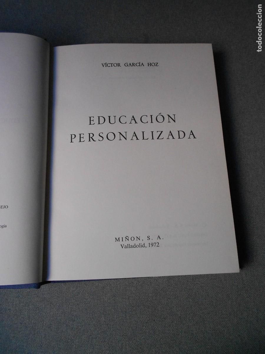 Libros de segunda mano: EDUCACION PERSONALIZADA - Foto 3