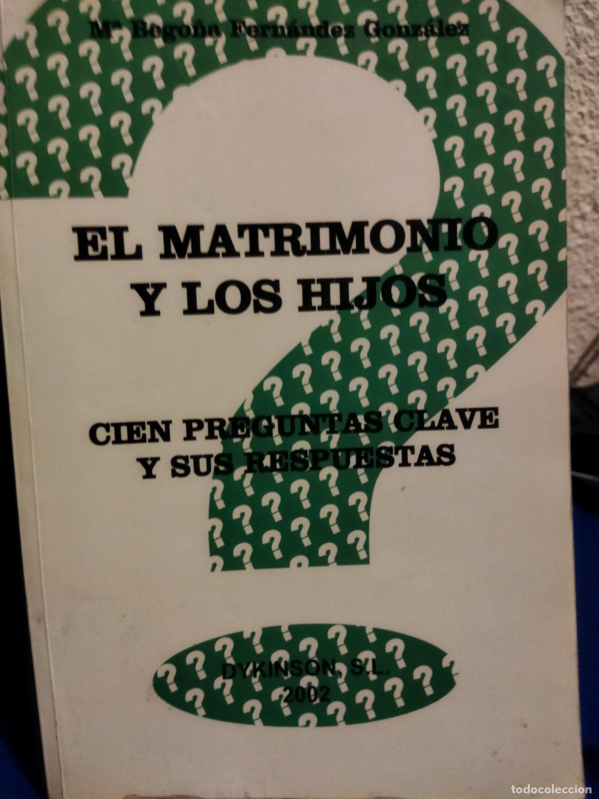 Libros de segunda mano: El matrimonio y los hijos - Foto 1