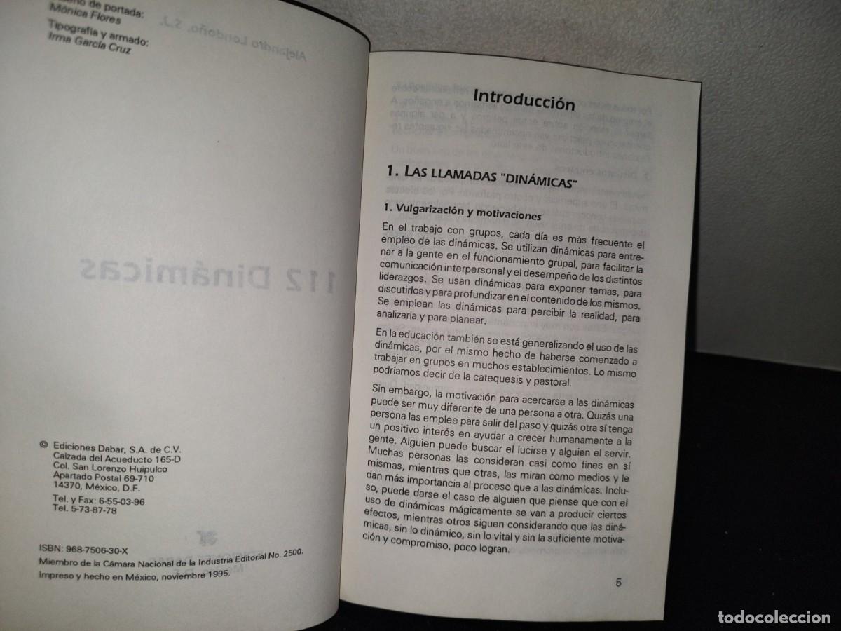 Libros de segunda mano: 214- 112 DIN&Aacute;MICAS - ALEJANDRO LONDO&Ntilde;O - Foto 5