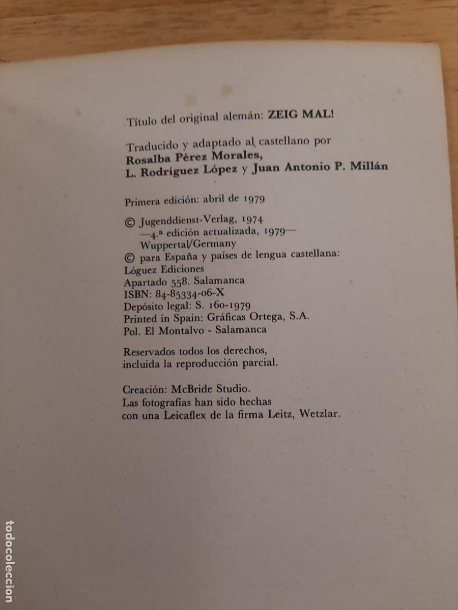 Libros de segunda mano: &iexcl;A ver! - Will McBride - L&oacute;guez Ediciones, 1979 - Foto 6