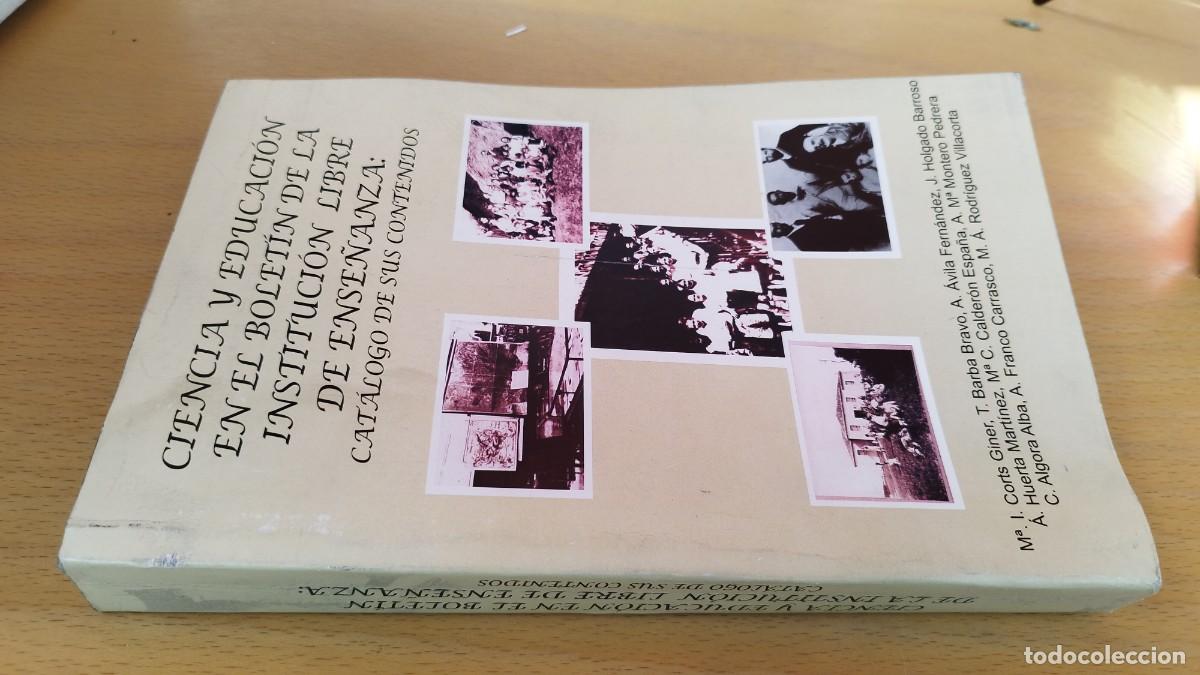 Libros de segunda mano: CIENCIA Y EDUCACION EN EL BOLETIN DE LA INSTITUCION LIBRE DE ENSE&Ntilde;ANZA / VVAA / KARA 12