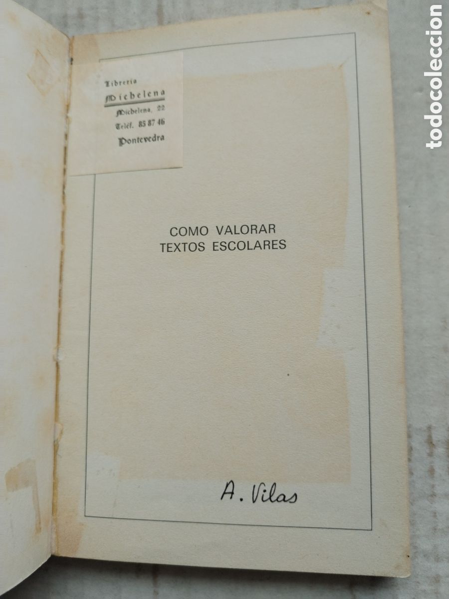 Libros de segunda mano: COMO VALORAR TEXTOS ESCOLARES - Foto 2