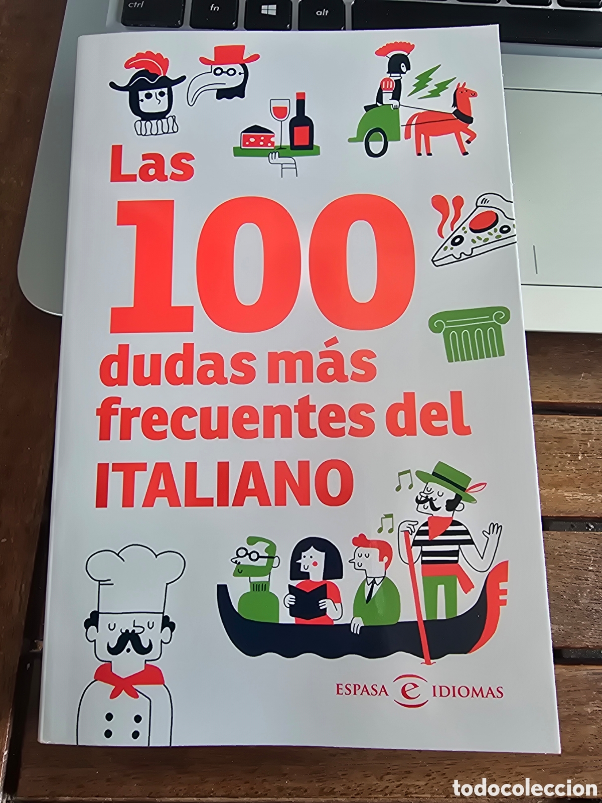 Libros de segunda mano: Las 100 dudas m&aacute;s frecuentes del italiano Espasa Calpe 2026 idiomas