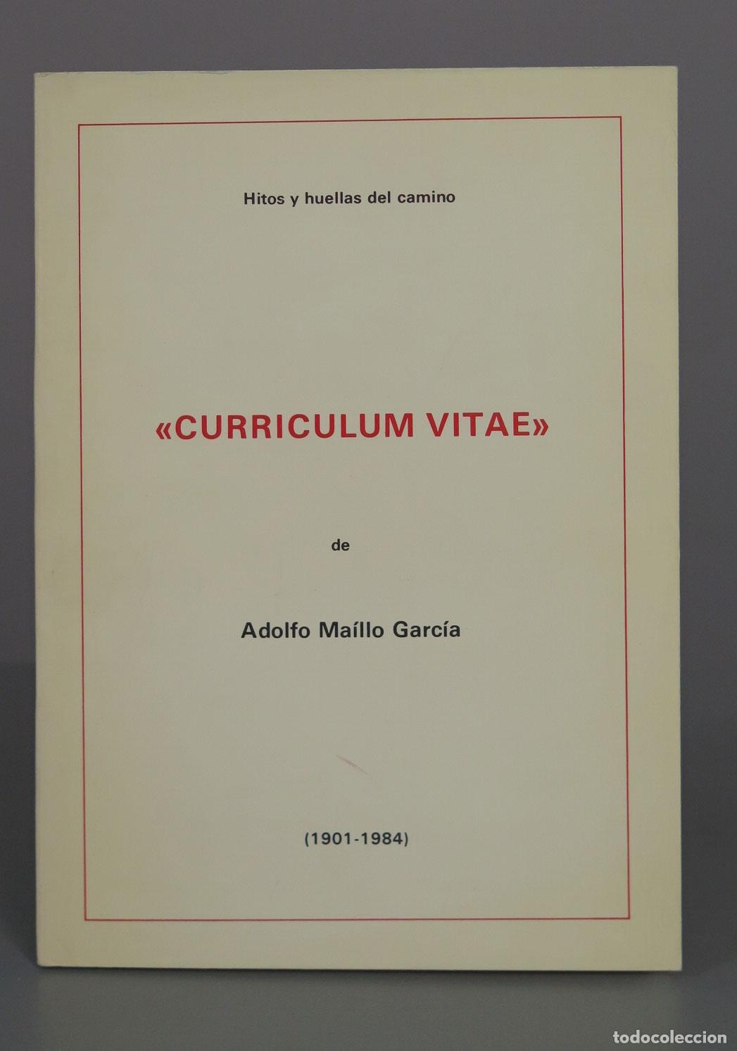 Libros de segunda mano: Curriculum Vitae - Adolfo Ma&iacute;llo Garc&iacute;a - Gr&aacute;ficas Impresas. HITOS Y HUELLAS DEL CAMINO