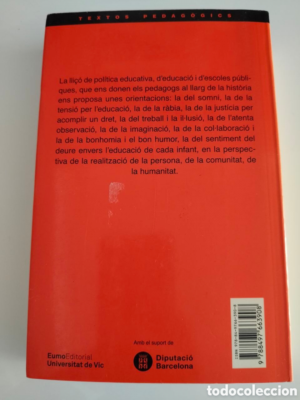 Libros de segunda mano: Marta Mata - Per avan&ccedil;ar en leducaci&oacute; - Foto 2