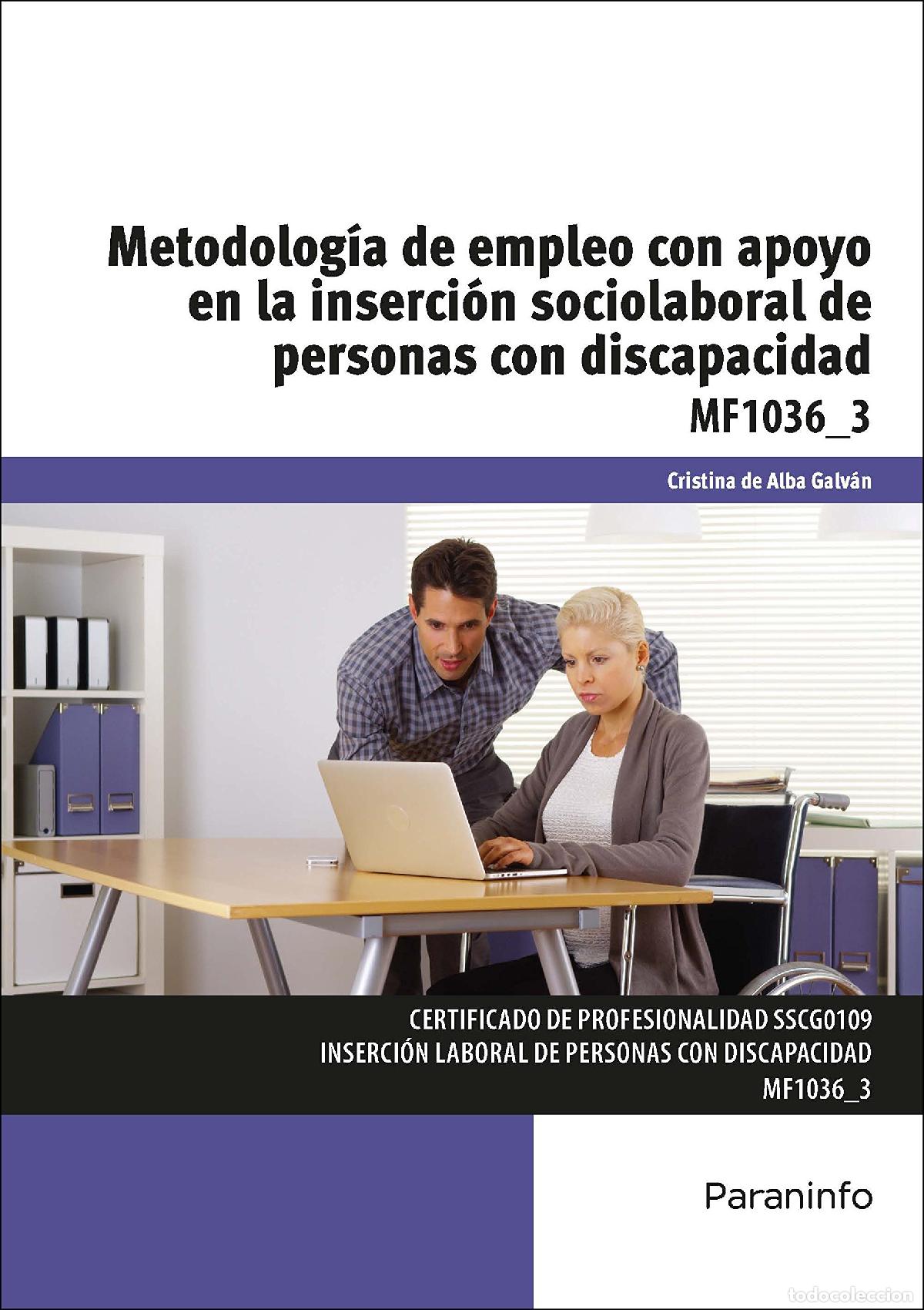 Libros de segunda mano: Metodolog&iacute;a de empleo con apoyo en la inserci&oacute;n sociolaboral de personas con discapacidad (Servicios